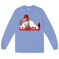 Colony Blue ll cool j Long Sleeve Tee - linhVisuals