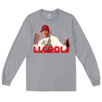 Heather Grey ll cool j Long Sleeve Tee - linhVisuals