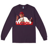 Plum ll cool j Long Sleeve Tee - linhVisuals