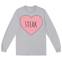 Moon Dust i heart steak Long Sleeve Tee - linhVisuals