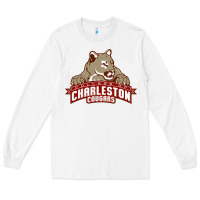 White charleston cougars Long Sleeve Tee - linhVisuals