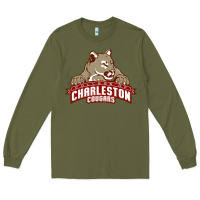 Army Green charleston cougars Long Sleeve Tee - linhVisuals