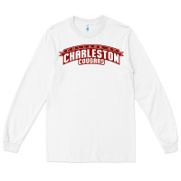 White charleston cougars Long Sleeve Tee - linhVisuals