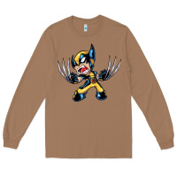 Toasted Coconut wolverine Long Sleeve Tee - linhVisuals