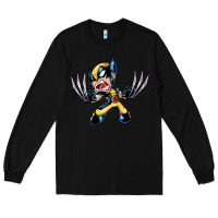 Black wolverine Long Sleeve Tee - linhVisuals
