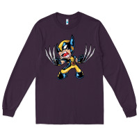 Plum wolverine Long Sleeve Tee - linhVisuals