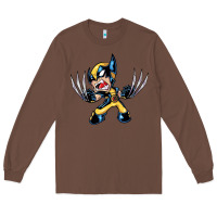 Chestnut wolverine Long Sleeve Tee - linhVisuals