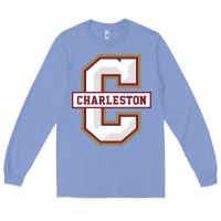 Colony Blue charleston cougars Long Sleeve Tee - linhVisuals