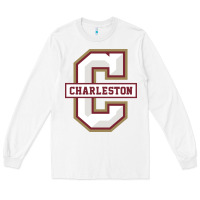 White charleston cougars Long Sleeve Tee - linhVisuals