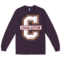 Plum charleston cougars Long Sleeve Tee - linhVisuals