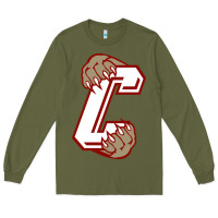 Army Green charleston cougars Long Sleeve Tee - linhVisuals