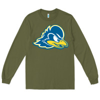 Army Green delaware blue hens Long Sleeve Tee - linhVisuals