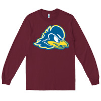 Burgundy delaware blue hens Long Sleeve Tee - linhVisuals
