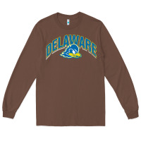 Chestnut delaware blue hens Long Sleeve Tee - linhVisuals