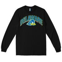 Black delaware blue hens Long Sleeve Tee - linhVisuals