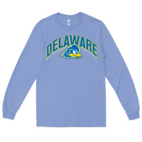 Colony Blue delaware blue hens Long Sleeve Tee - linhVisuals