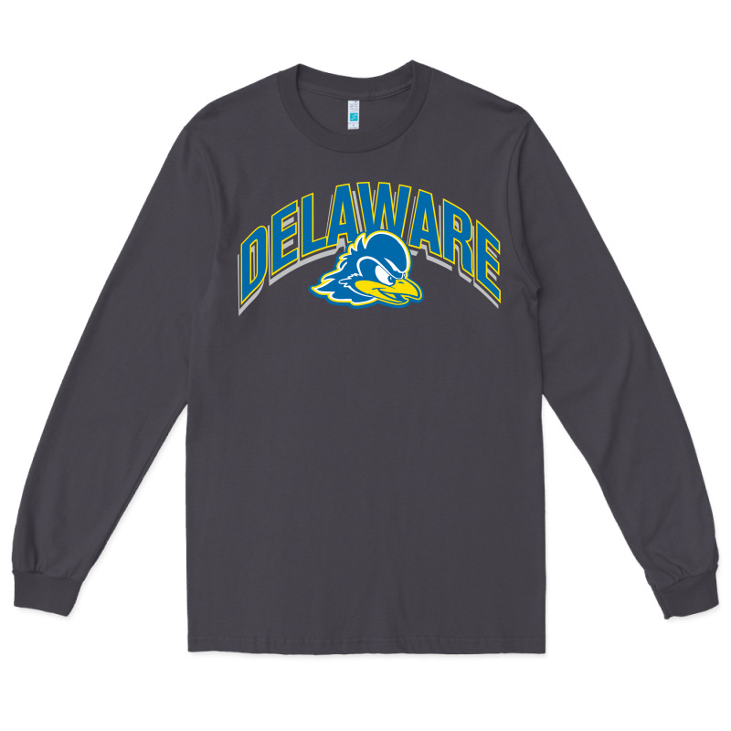 Delaware Blue Hens Long Sleeve Tee by linhVisuals | Teevron