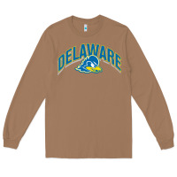 Toasted Coconut delaware blue hens Long Sleeve Tee - linhVisuals