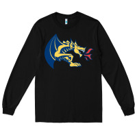 Black drexel dragons Long Sleeve Tee - linhVisuals