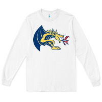 White drexel dragons Long Sleeve Tee - linhVisuals