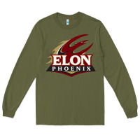 Army Green elon phoenix Long Sleeve Tee - linhVisuals