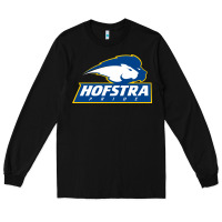 Black hofstra pride Long Sleeve Tee - linhVisuals