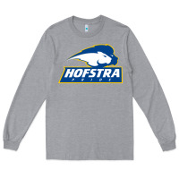 Heather Grey hofstra pride Long Sleeve Tee - linhVisuals