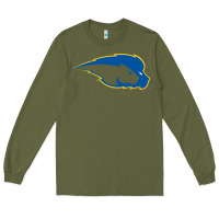 Army Green hofstra pride Long Sleeve Tee - linhVisuals
