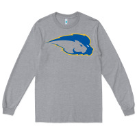 Heather Grey hofstra pride Long Sleeve Tee - linhVisuals
