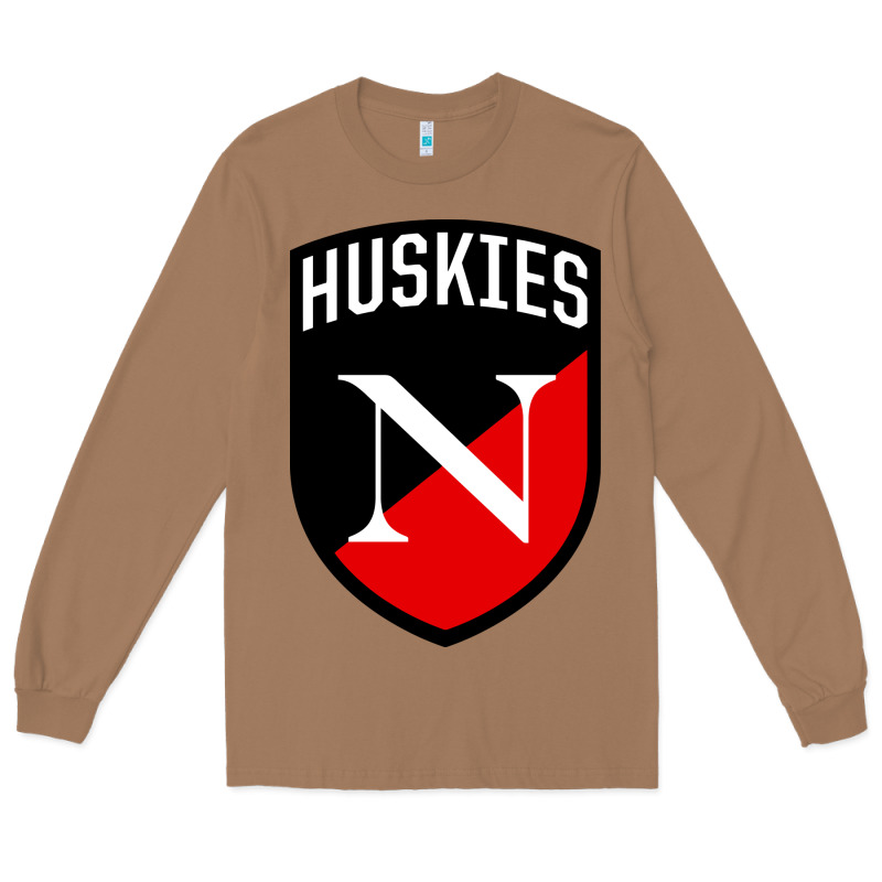 Northeastern Huskies Long Sleeve Tee by linhVisuals | Teevron