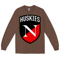 Chestnut northeastern huskies Long Sleeve Tee - linhVisuals