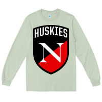 Matcha northeastern huskies Long Sleeve Tee - linhVisuals