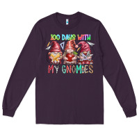 Plum 100 days with my gnomies Long Sleeve Tee - RacoonDesign