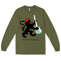 Army Green richard thompson (fairport convention) Long Sleeve Tee - linhVisuals