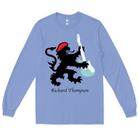 Colony Blue richard thompson (fairport convention) Long Sleeve Tee - linhVisuals