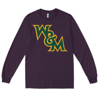 Plum william & mary tribe Long Sleeve Tee - linhVisuals