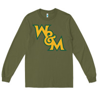 Army Green william & mary tribe Long Sleeve Tee - linhVisuals