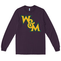Plum william & mary tribe Long Sleeve Tee - linhVisuals
