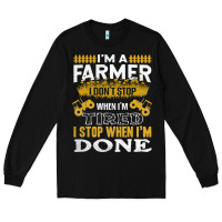 Farmer Long Sleeve Tee | Teevron