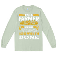 Matcha farmer Long Sleeve Tee - linhVisuals
