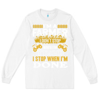 White farmer Long Sleeve Tee - linhVisuals