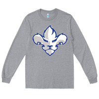 Heather Grey trois rivières ice hockey Long Sleeve Tee - linhVisuals