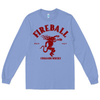 Colony Blue vintag fireball   whisky Long Sleeve Tee - linhVisuals