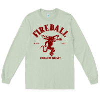 Matcha vintag fireball   whisky Long Sleeve Tee - linhVisuals