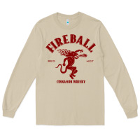 Mushroom vintag fireball   whisky Long Sleeve Tee - linhVisuals