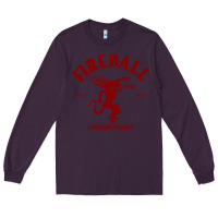 Plum vintag fireball   whisky Long Sleeve Tee - linhVisuals