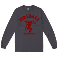 Smoke vintag fireball   whisky Long Sleeve Tee - linhVisuals
