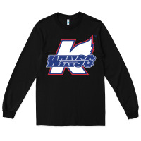 Black Kalamazoo ice hockey Long Sleeve Tee - linhVisuals