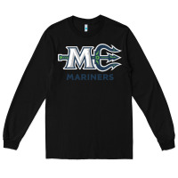 Black maine ice hockey Long Sleeve Tee - linhVisuals