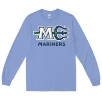 Colony Blue maine ice hockey Long Sleeve Tee - linhVisuals